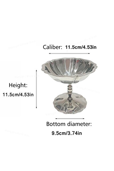 Choice كما في الصورة 1 قطعة من أكواب الآيس كريم وعاء الفاكهة وعاء طعام من الف...