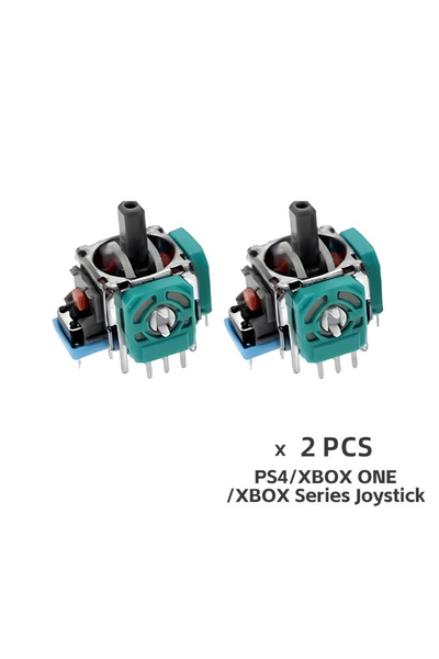 Choice قطعتان من وحدة عصا التحكم التناظرية ثلاثية الأبعاد البديلة لوحدة تحكم ...