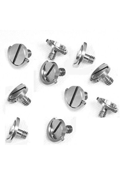 Choice 10 قطع 10 قطع عمود D حلقة D 1/4 بوصة رأس محول برغي تثبيت الكاميرا لكام...