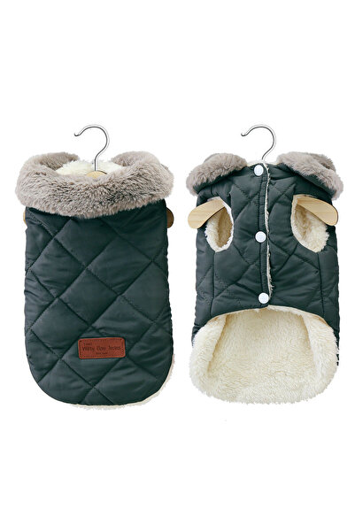 Choice ملابس حيوانات أليفة ناعمة ودافئة باللون الأزرق مقاس كبير، 3 ألوان، ملابس شتوية للجراء والكلاب والقطط، ملابس حيوانات أليفة، ملابس ثور فرنسي