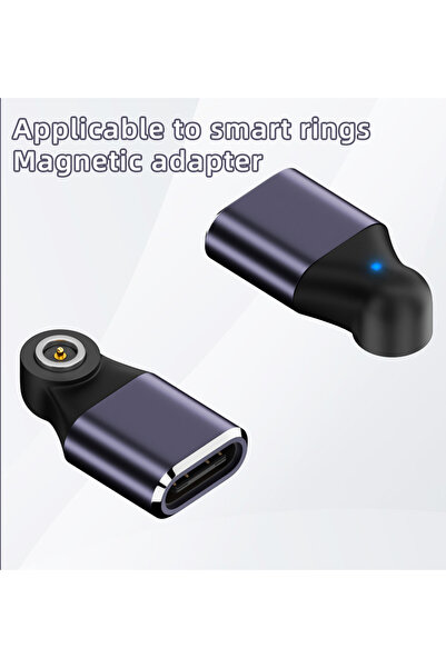 Choice C to JZ ZJT ZS Type-C to smart ring charging adapter with a round conn...