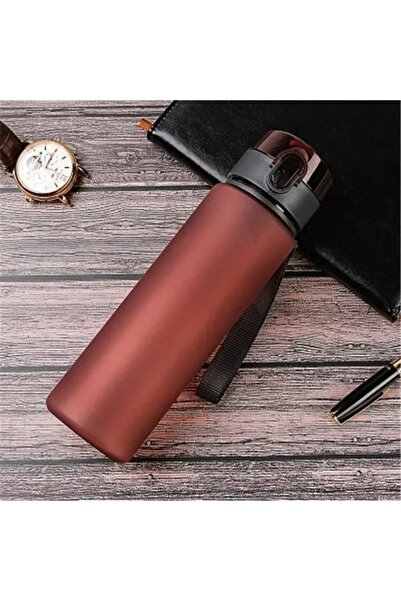 Choice زجاجة مياه رياضية حمراء مانعة للتسرب، سعة ٥٦٠ مل، محمولة للسفر والمشي....