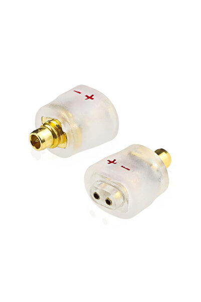 Choice موصل سماعة رأس OKCSC MMCX إلى 0.75 مم أبيض A2DC ذكر إلى MMCX/0.78 مم محول أنثى ثنائي السنون لأودي