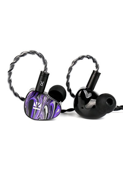 Choice سماعة أذن ألكايد KBEAR KB03 أرجوانية 3.5 مم، ترقية سماعات الرأس عالية ...