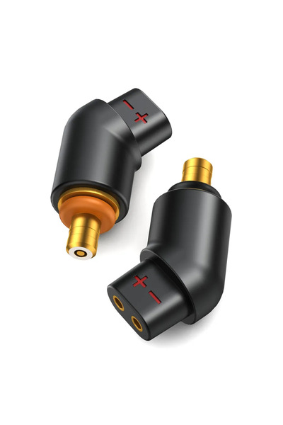 Choice محول سماعة أذن HIFI أسود OKCSC QDC ثنائي السنون أنثى IPX T2 ذكر إلى سماعات أذن لـ Westone Linu