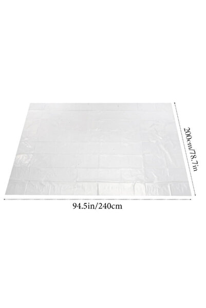 Choice حقيبة تعبئة مرتبة سميكة 200 × 240 × 35 سم لنقل حقيبة تخزين سرير متينة ...