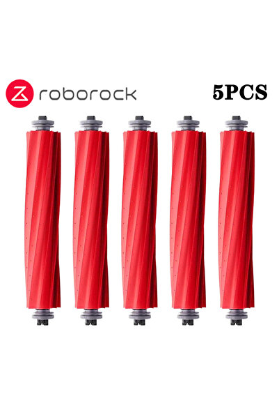 Roborock 5pcs Main Brush Replacement Q Revo/Q Revo MaxV/Q Revo S/Q Revo ProRobot Vacuum Cleaner Roll