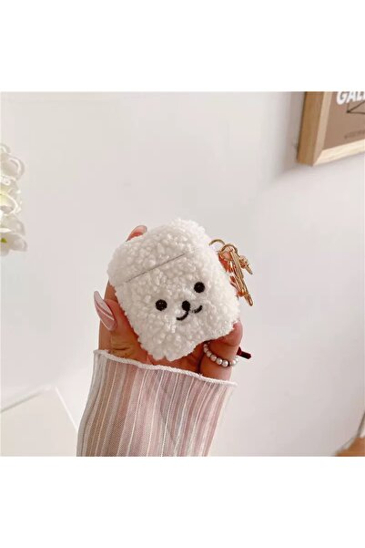 Choice حافظة جديدة لطيفة على شكل كرتون لأجهزة Airpods 4 باللون الأبيض، حافظة ...