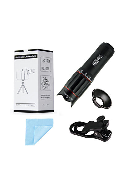 Choice مجموعة عدسات تليفوتوغرافي 25X بدون حامل ثلاثي القوائم للهاتف، حامل ثلا...