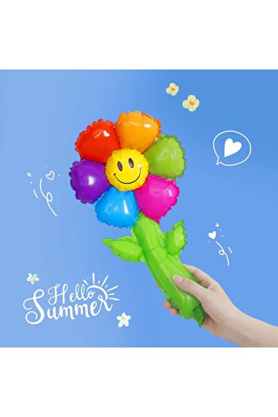 Choice أخرى أخرى ملونة 6 قطع من بالونات ورقية خضراء من الماكرون وزهرة الأقحوا...