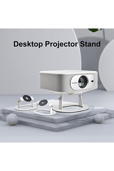 Choice Silver Salange Desktop Projector Stand Rotating Gimbal Adjustable Table Holder Suitable for XGIMI ..
