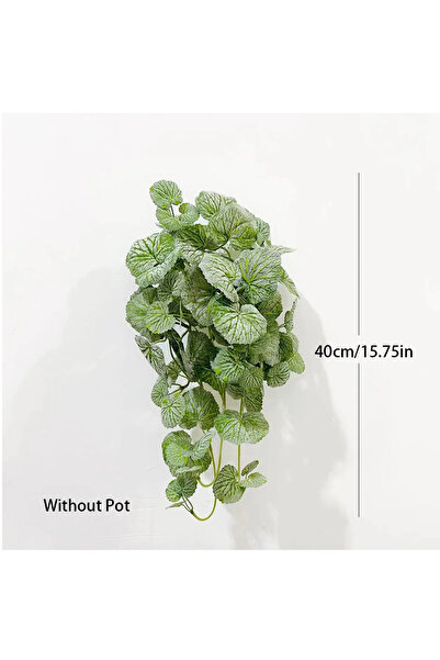 Choice نباتات معلقة مزيفة بطول 40 سم و40-70 سم، نباتات بيجونيا صناعية، نباتات...