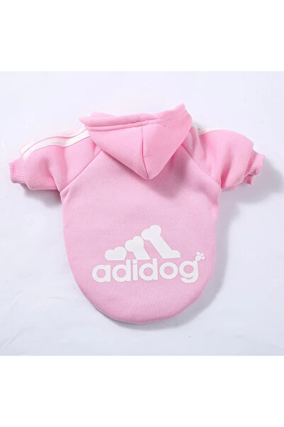 Choice ملابس عصرية للكلاب الأليفة مقاس M وردي XS-5XL للكلاب الصغيرة والمتوسطة والكبيرة، سويت شيرت قطني بغطاء رأس ، مقاس S