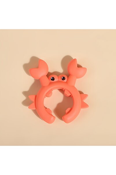 Choice مشبك مسند ملاعق سيليكون أحمر - حامل مرن للأواني والمواقد - متعدد الوظائف