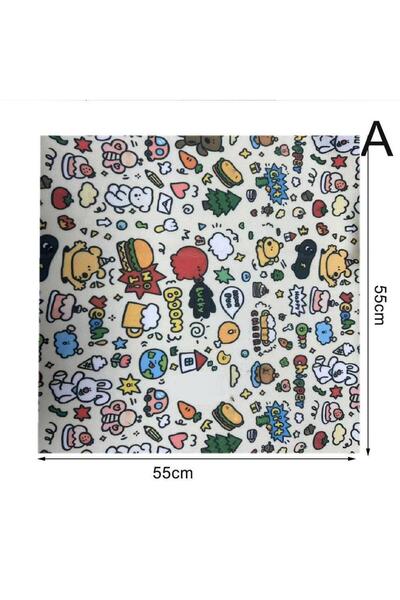 Choice لفافة قطط ذاتية اللصق بيضاء 55 × 55 سم، قماش مضاد للخدش والعض، للعناية...