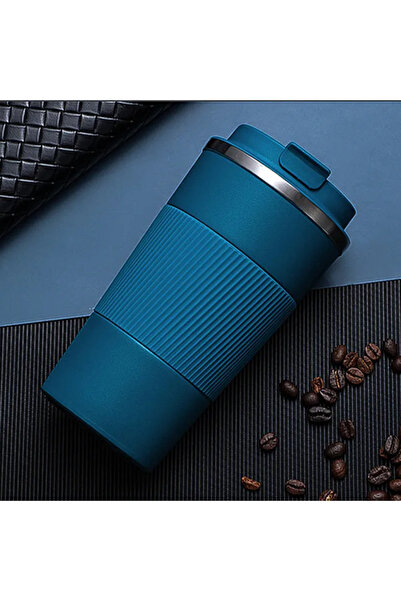 Choice 510ml blue 380ml/510ml Double Stainless Steel Coffee Thermos Mug with ...