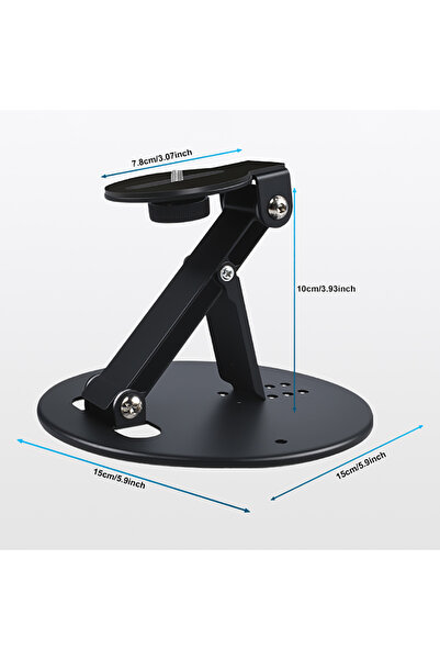 Choice black 3 in 1 Stand Universal 1/4 Inch Screw Interface Mini Projector Bracket Desktop Projector Holde