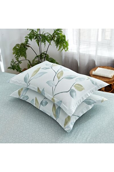 Choice غطاء وسادة ManYe 48x74 سم، قطعتان، قطن 100% ، مطبوع زهور، غطاء وسادة ل...