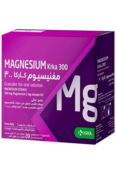 Krka Magnesium Carca 300 mg 20 sachets