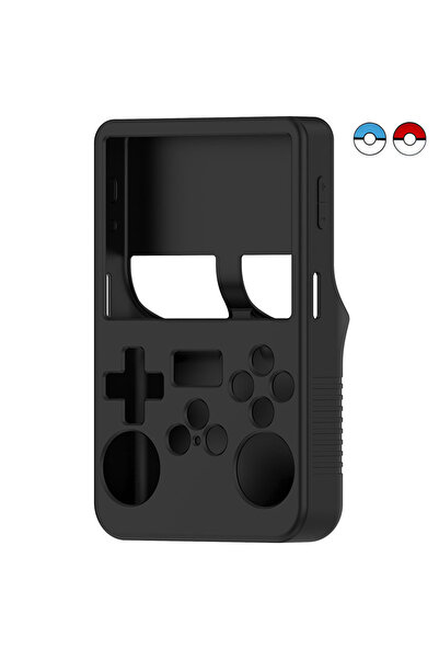 Choice1 عبوة غطاء سيليكون ناعم لجهاز الألعاب المحمولة R36S Retro، حافظة حماية...