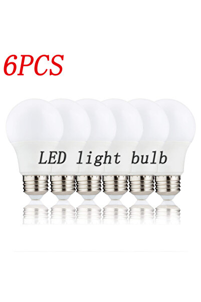 Choice E27 AC220V 20W Cold White 6pcs/lot LED Lamp E27 LED Bulb 3W 6W 9W 12W ...