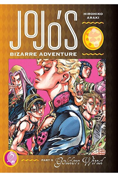 PHINDBOOKS مغامرات جوجو الغريبة: الجزء الخامس - الريح الذهبية، المجلد الثاني (2)