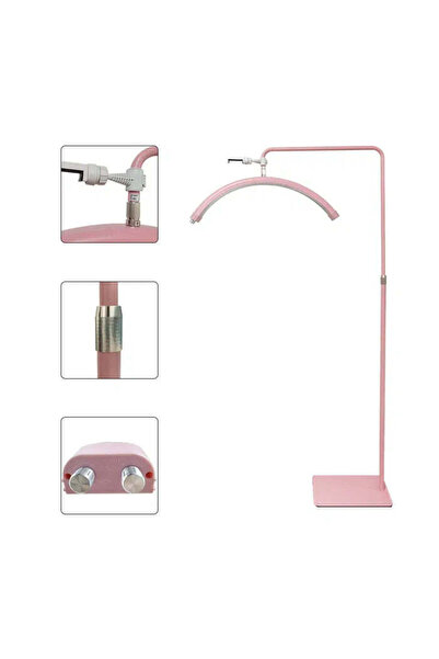 Sophie Lashes Crescent Moonlight Lamp - Pink (57 cm, 36W, 2800LM)