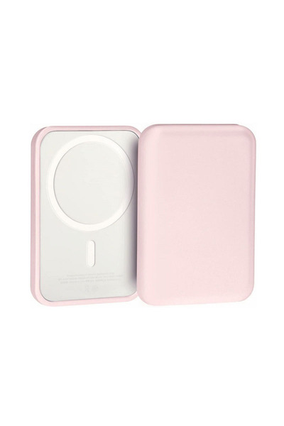 Choice حافظة ماج سيف المغناطيسية متعددة الألوان باللون الوردي لحماية البطارية الخارجية لبنك الطاقة المحمول