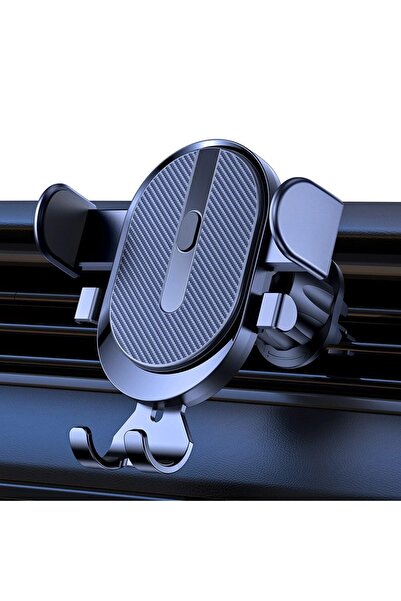 Choice black ​​Gravity Car Phone Holder - Air Vent Hook Mount 360° Rotation One-Hand Placement for iPhone​​