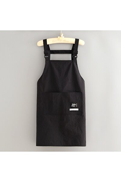 Choice مريلة حلاقة احترافية جديدة طويلة سوداء اللون، قابلة للتنفس ومقاومة للم...