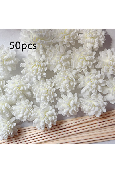 Choice 50 قطعة 5/20/50 قطعة من عصا نشر الروائح ومزيج زهور الرغوة البيضاء، موز...