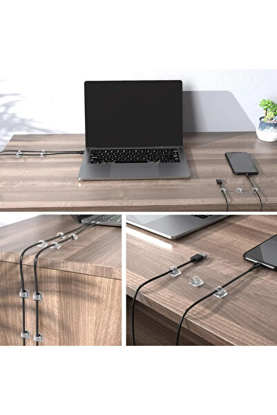 Choice 50PCS-Black Cable Clips Adhesive Cable Organizer Sticky Wire Clip Cord Organizer Wires Management Ho