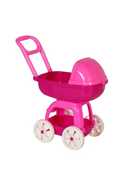 Toys Carucior Fucsia pentru Papusa