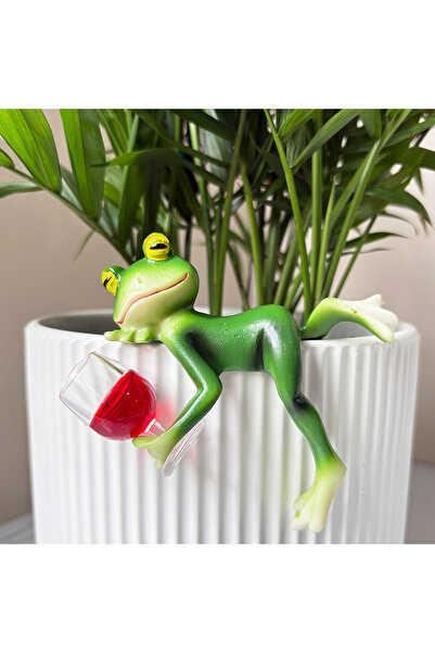 Choice Sz-Hjbqw-8276 تمثال ضفدع من الراتينج قطعة واحدة، إكسسوارات بونساي، ديك...