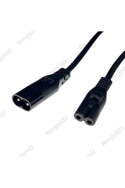 Choice 1.8M fengyidz C7/C8 Power "8" Figure Adapter Converter Cable,European IEC320 C7 Female to C8 Male Pl