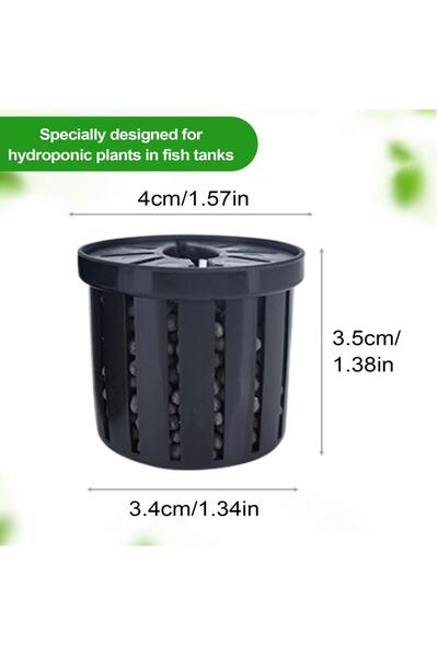 Choice1 Black 4pcs Pet Fish Tank Decorati Accessories Aquarium Plant Stand St...