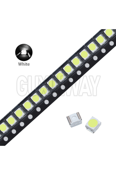 Choice7 مجموعة ديود LED SMD 100 قطعة بيضاء 3528 1210 أخضر أحمر دافئ أبيض أزرق...