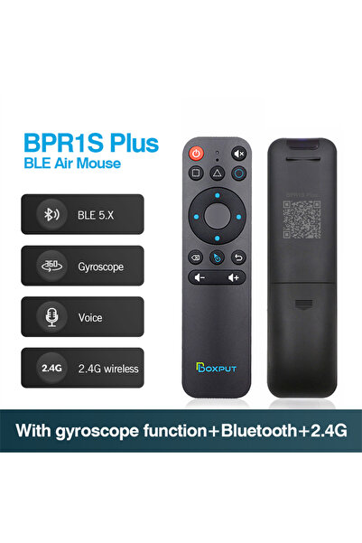 Choice BPR1S Plus with Gyro BT BPR1 BPR1S Plus BLE 5.0 Air Mouse BT 2.4G Wireless Voice Remote control Gyro