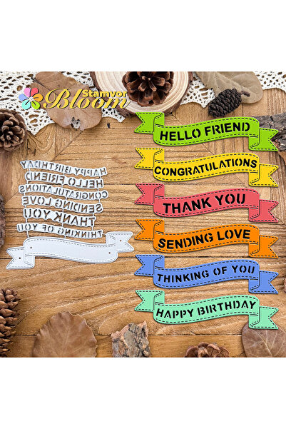 Choice لافتات أصلية أساسية مفيدة، كلمات، عناوين، قوالب قطع معدنية، سكرابوكينغ...