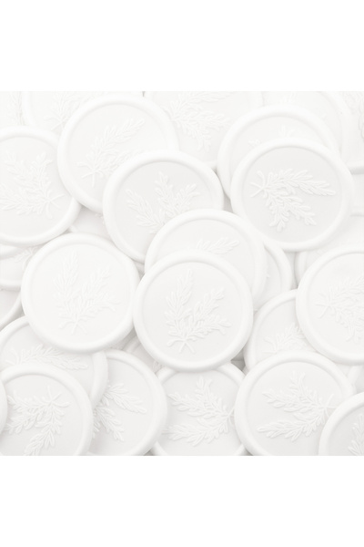 Choice1 25 قطعة من ملصقات ختم الشمع على شكل إكليل الجبل، ملصقات ختم الشمع ذات...