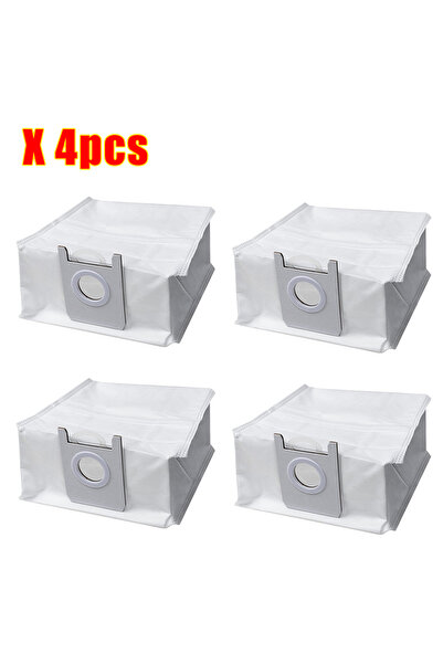 Choice 4 قطع من أكياس الغبار لملحقات روبوت شاومي رويد مي إيف بلس، كيس تخزين ق...