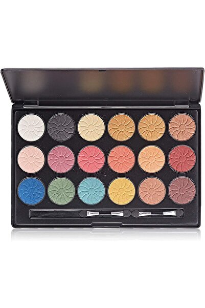 De Bela 18 Gorgeous Eye Shadow Palette With Applicator - 2.2 oz (2)