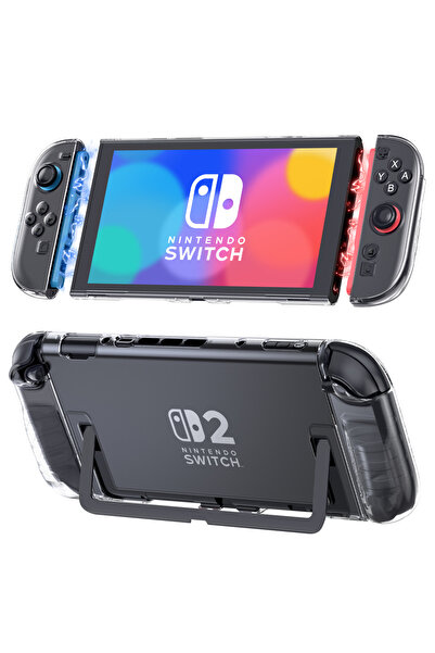 Choice حافظة شفافة متوافقة مع جهاز Nintendo Switch 2 وواقية، مزودة بحماية Switch