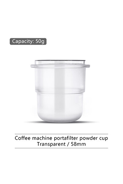 Choice1 كوب قهوة شفاف مصنفر قابل للتكديس عملي وسهل التنظيف وأداة قهوة قابلة ل...