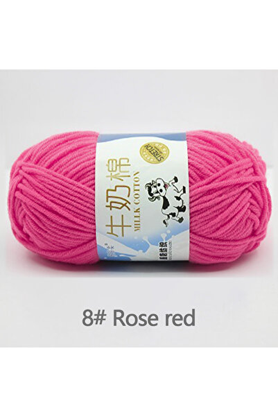 Choice LNMMX-08 50 غرام/مجموعة خيوط قطن حليبية عالية الجودة، 5 خيوط، ألياف حل...