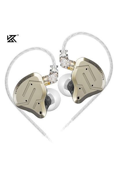 Choice سماعات أذن معدنية ZSNPro2 صفراء من NOMIC KZ-ZSN Pro 2، سماعات أذن هاي ...