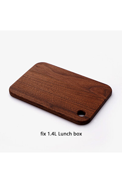 Choice 7 inch Cutting Board 800ml/1.4l Lunch Box Outdoor Cutting Boards Walnu...