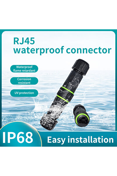 Choice YPM16-CAT6-A موصل إرساء RJ45 لشبكة إيثرنت مباشرة ومقاومة للماء IP67 مو...