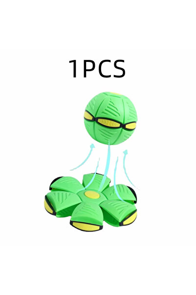 Choice كرة القفز على شكل صحن طائر خضراء قطعة واحدة هي لعبة متينة ومرنة وممتعة...