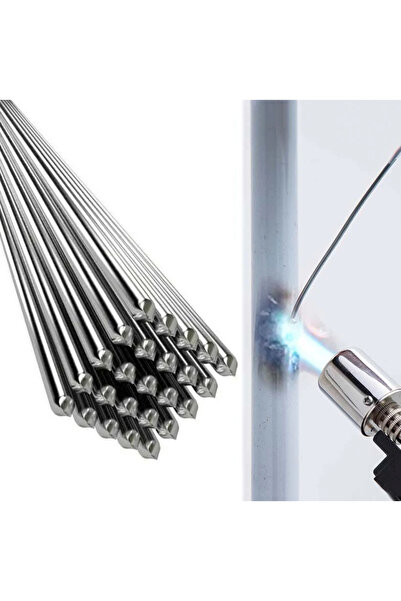 Mestesugaretul Set of 20 flame brazing rods, 1.6 mm aluminum, 50 cm